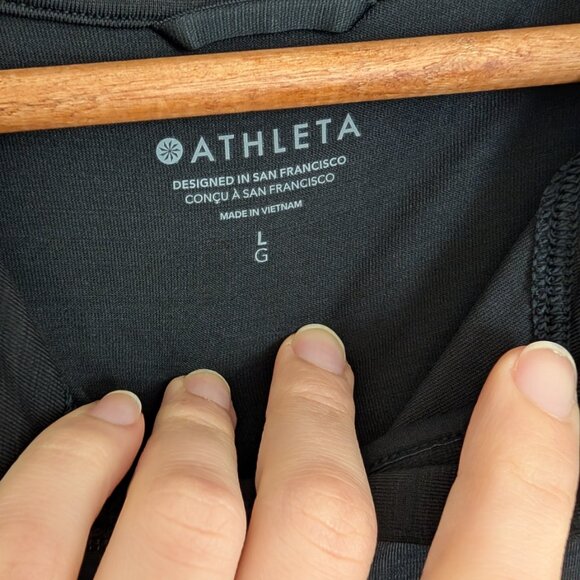 Athleta Light Weight Zip Hooded Athletic - Large - Picture 7 of 11